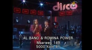 AL BANO ET ROMINA POWER DANS SHARAZAN